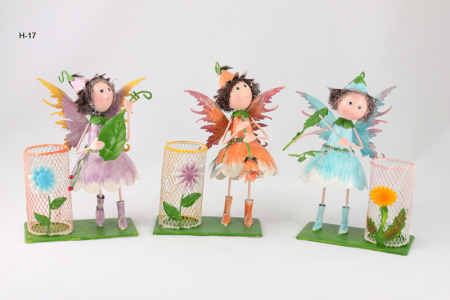 Подставка для ручек Девочки / DH09020 /уп 72/ металл