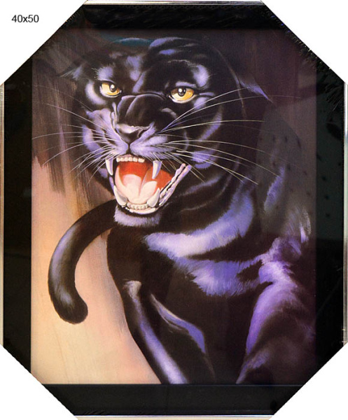 Репродукция картины 40х50 Пантера / 5198 /8033-2259-1/