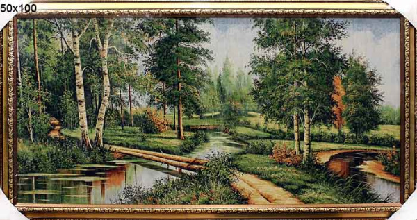 Картина-гобелен 50*100 F319/10014-2/пл