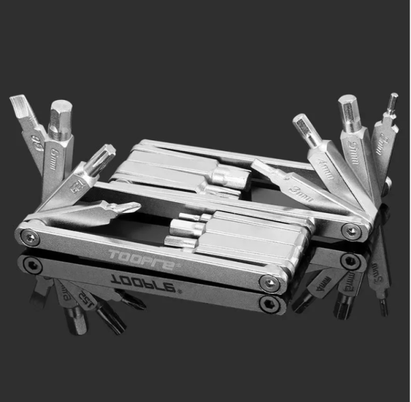 Мультитул COMIRON X-TOOL CX8 конструкционная хром-ванадиевая легированная сталь 40CRV(40X), ШЛИЦ SL5