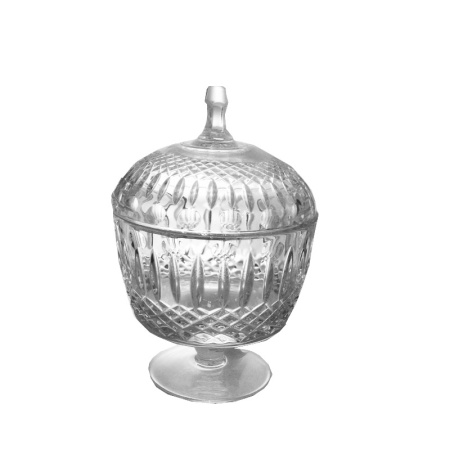 Ваза для конфет с крышкой 192х135 / с4880/6 / уп 6/