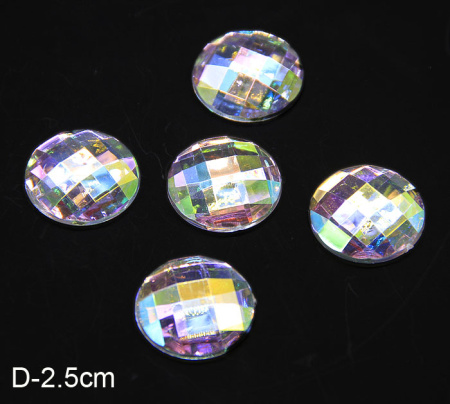 Стразы 100 штук d-25-17AB