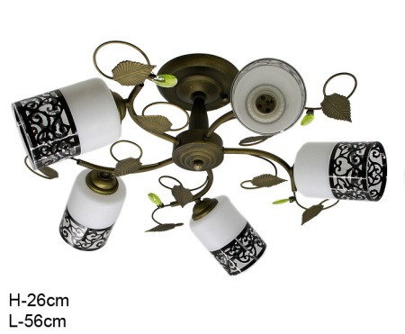 Люстра классическая / GH2114-5 /уп4/