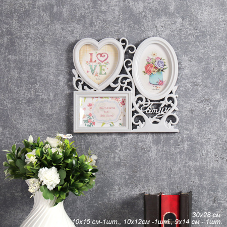 Фоторамка коллаж 30х28 см / LH1616 /уп 48/