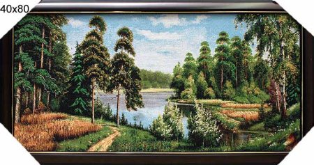 Картина-гобелен 40*80  F085/1071/зол. нить
