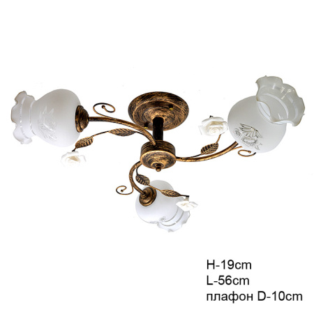Люстра классическая / TM17921-3 /уп 4/