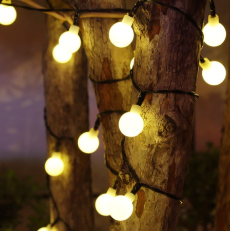 Гирлянда световая садовая с питанием от солнечных элементов 7 м / PM-6052 /уп 50