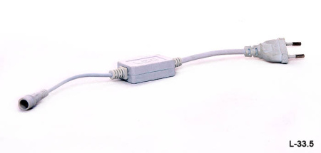 Комплектующая к лентам 1032 круглый штекер