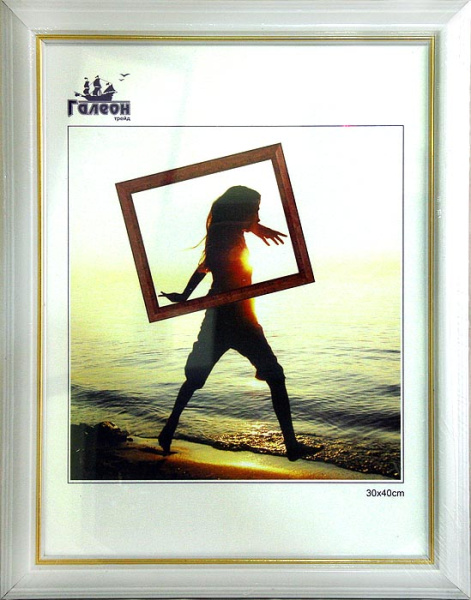 Рамка 30*40 / 10058-1/стекло,ф/задник