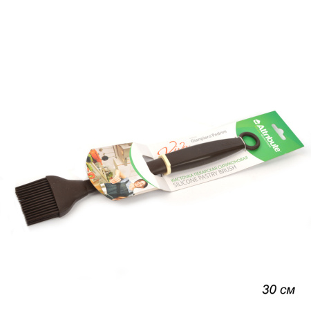 Кисточка пекарская VIVA шоколад / ATV521 /уп 12/ силиконовая