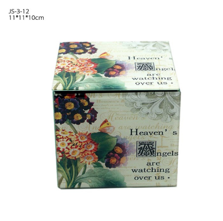 Шкатулка из цветного стекла / JS-3-12 /уп.36/