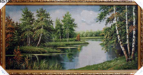 Картина-гобелен 60*120 F358/ HJ-316G/дер.
