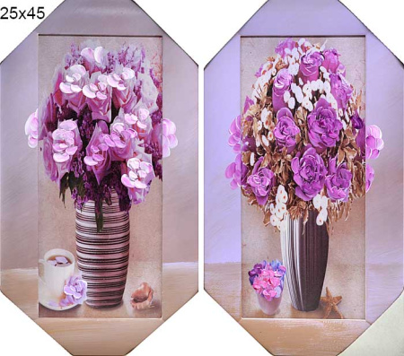 Картина с продолжением 25х45 см / 1004 /уп40/