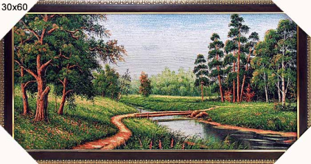 Картина-гобелен 30*60 F324/2808C-002A1/пл