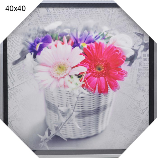 Постер в раме 40x40 HA-7387/2002B-012C/