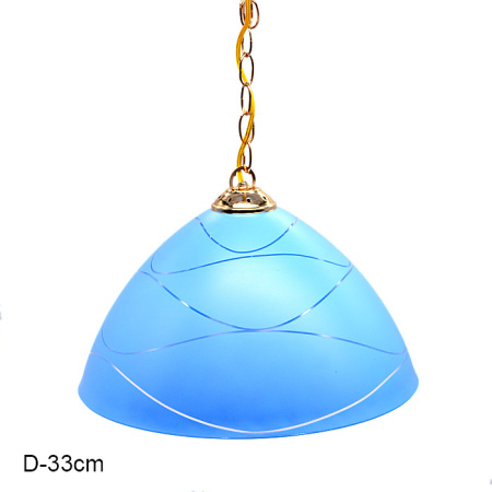 Светильник крокус Нити mix /уп4/ голубая