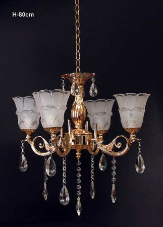 Люстра классическая золото 9006/4 /уп1/