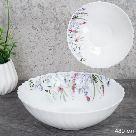 Тарелка глубокая суповая 480 мл 155 мм / TW-60XN (7521) /уп 6/72/