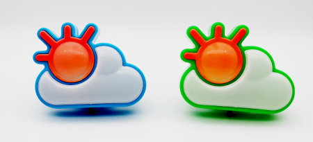 Светильник ночник в розетку / QL-348 /уп 240/стационарный