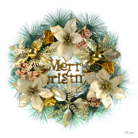 Елочное украшение 35 см / 3510 /уп 60/ (50)