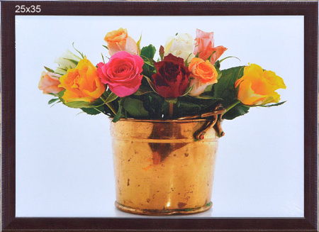 Постер в раме 25х35 Букетик роз / Art16 /2004C-036A/