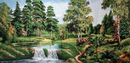 Гобелен полотно 30*60 S004