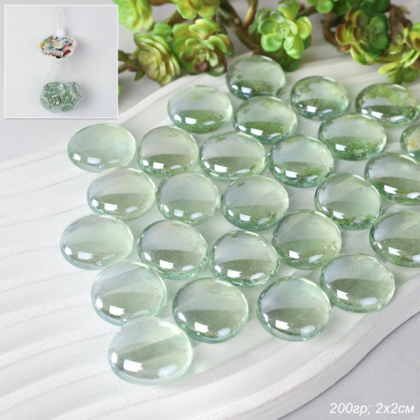 Декоративные камни / 7-A /уп 100/ (50)