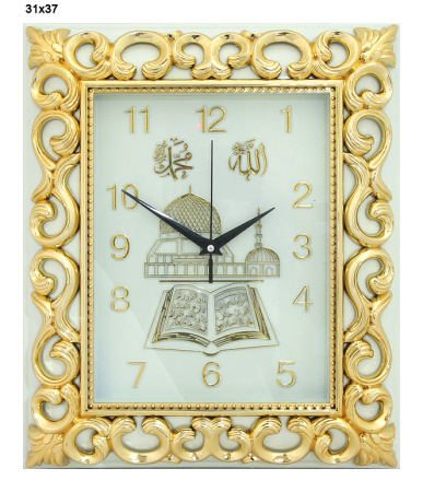 Часы Мусульманские 3077А /уп.10/сб