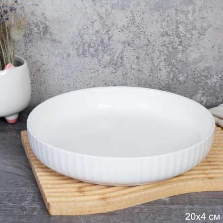 Блюдо Вертикаль 20 см / TF-1991 /уп 18/