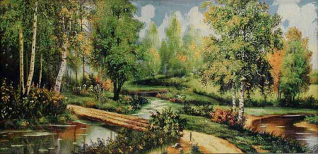 Гобелен полотно 30*60 S089