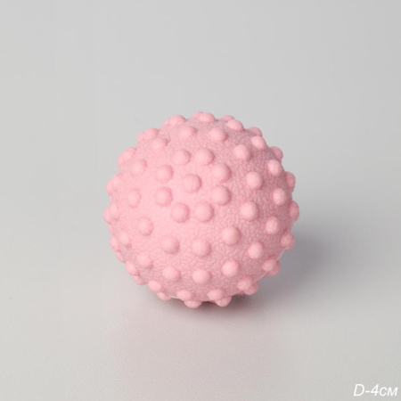 Мячик массажный Woohooo Point /  65g / розовый / уп 100