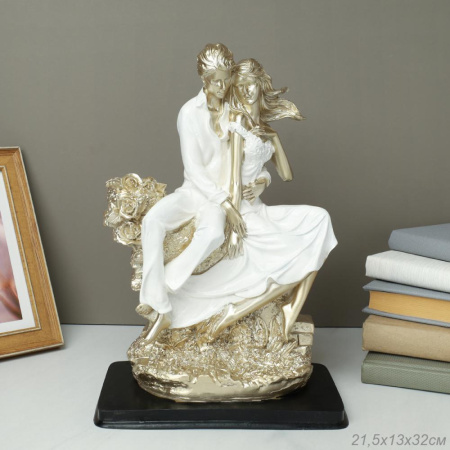 Статуэтка Влюбленные 32 см / AH3865 /уп 6/