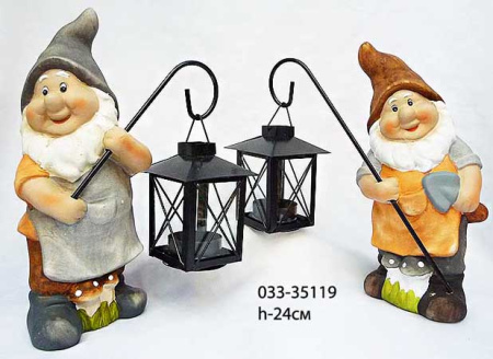 Фигурка-оберег Гном 24 см / 033-35119 /уп.16/ АКЦИЯ