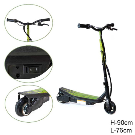 *Электросамокат LYS-003 зеленый /уп1/