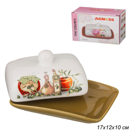 Масленка Оливия / 358-864 /уп 32/ 17х12х10 см