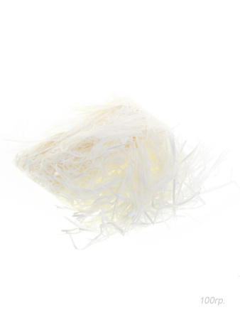 Бумажный наполнитель 100 г / GT674377 /уп 1/белый