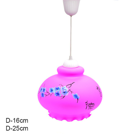 Светильник 20 розовый