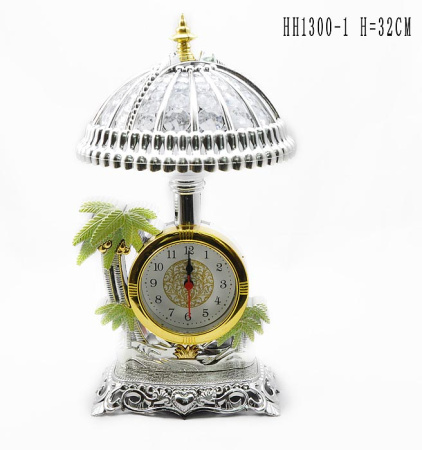 Настольный светильник и часы / HH1300-1 /уп 48/
