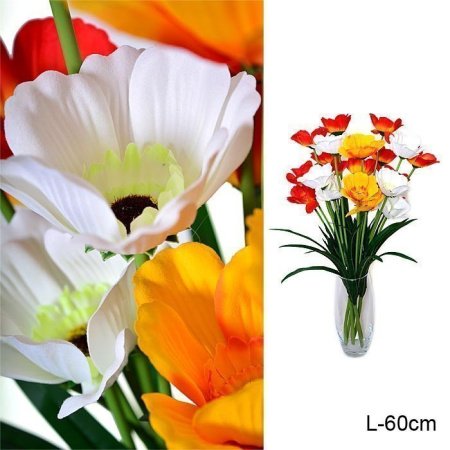 Цветок искусственный 60 см /425-4 /уп.600/