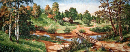 Гобелен полотно 30*60 S188