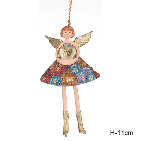 Ёлочная игрушка 11 см / 130-267 /уп 72/