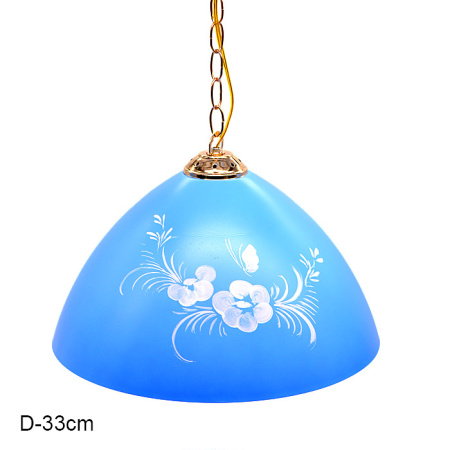 Светильник голубая бабочка на ромашке крокус /уп2/