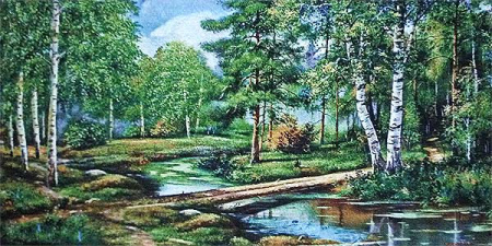 Гобелен полотно 30*60 S092