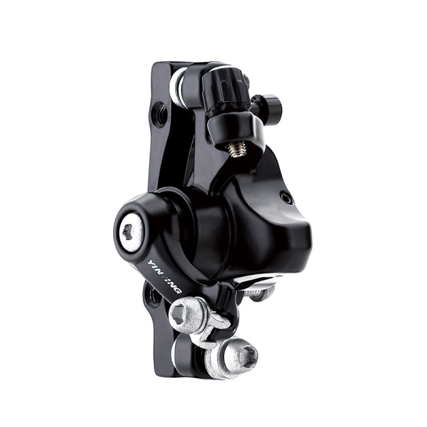 Тормозной набор дисковый механический передний+задний YINXING YX-DB08, ротор YRT-05-A, 160мм, чёрный