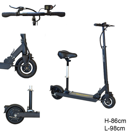 Самокат J4 черный /уп1/