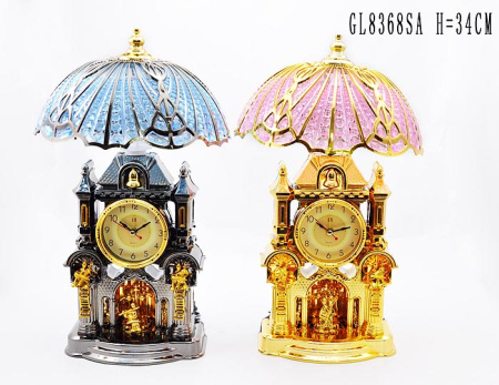 Настольный светильник и часы / GL8368SA /уп 36/