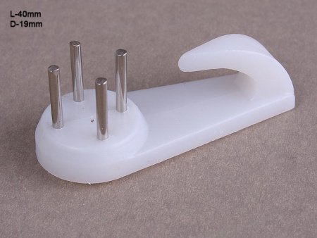 Подвес пластик G-20 L-40мм d-19мм /уп.200/