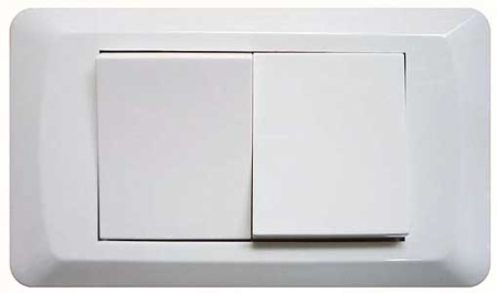 Выключатель Komiron HGBB-025/2 /уп.100/ IVORY Акция