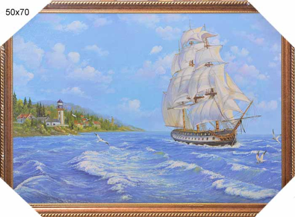 Репродукция картины 50х70 / К776 /10064-3/