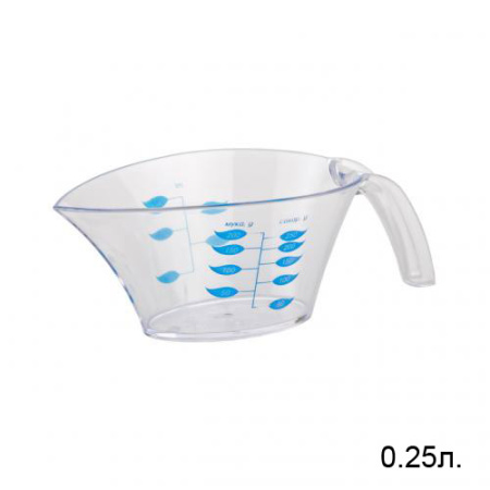 Кружка мерная 0,25 л Экстра / М1931 /уп.24/